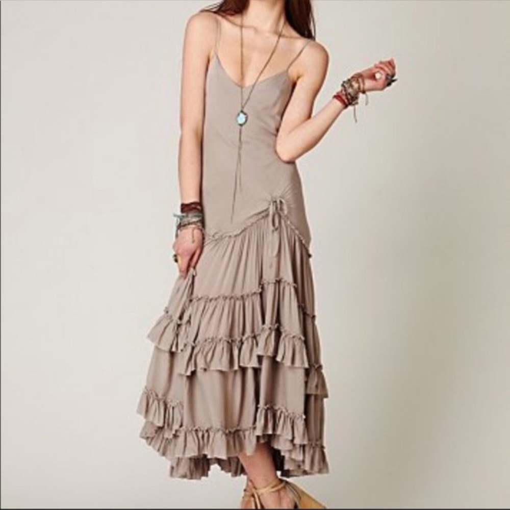 Free People Maxi Dress Rare Beachy S